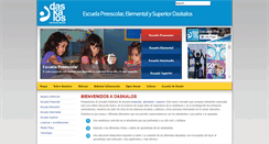 Desktop Screenshot of escueladaskalos.net